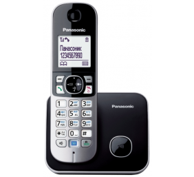 Panasonic Cordless phone | KX-TG6811PDB | Built-in display | Black