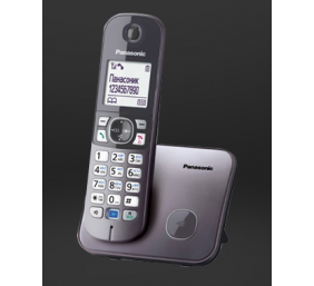 Panasonic Cordless phone | KX-TG6811PDB | Built-in display | Black