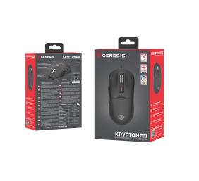 Genesis Gaming Mouse | Krypton 660 | Wired | USB Type-A | Black