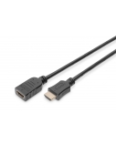 Digitus | AK-330201-050-S | Type A M/F HDMI Female (type A) | HDMI Male (type A)