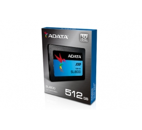 ADATA | Ultimate SU800 | 512 GB | SSD form factor 2.5" | Solid-state drive interface SATA | Read speed 560 MB/s | Write speed 520 MB/s