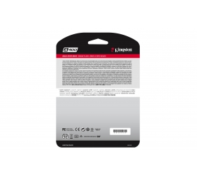 Kingston | A400 | 240 GB | SSD form factor 2.5" | Solid-state drive interface SATA | Read speed 500 MB/s | Write speed 350 MB/s