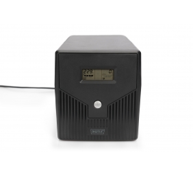 Digitus | Line-Interactive UPS | Line-Interactive UPS DN-170074, 1000VA, 600W, 2x 12V/7Ah battery, 4x CEE 7/7 outlet, 2x RJ45, 1x USB 2.0 type B, 1x RS232, LCD, Simulated Sine Wave, 338x150x162mm, 7.8kg | 1000 VA | 600 W