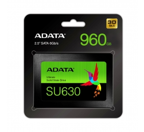 ADATA | Ultimate SU630 3D NAND SSD | 480 GB | SSD form factor 2.5” | Solid-state drive interface SATA | Read speed 520 MB/s | Write speed 450 MB/s