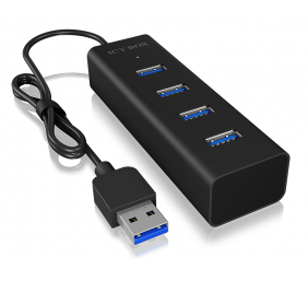 Raidsonic | 4 port USB 3.0 hub | IB-HUB1409-U3