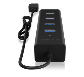 Raidsonic | 4 port USB 3.0 hub | IB-HUB1409-U3