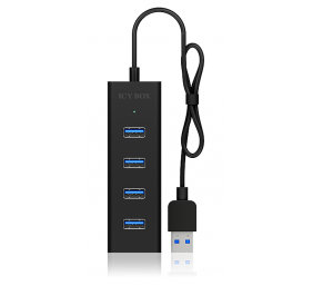 Raidsonic | 4 port USB 3.0 hub | IB-HUB1409-U3