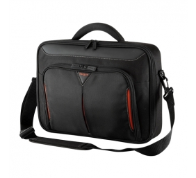 Targus | CN418EU | Clamshell Laptop Bag | Briefcase | Black/Red | 17-18 " | Shoulder strap