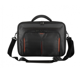 Targus | CN418EU | Clamshell Laptop Bag | Briefcase | Black/Red | 17-18 " | Shoulder strap