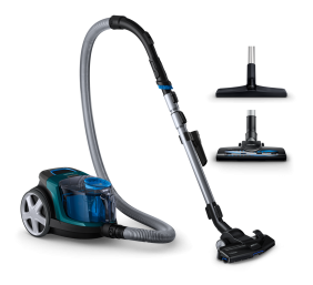 Philips | Vacuum cleaner | PowerPro Compact FC9334/09 | Bagless | Power 900 W | Dust capacity 1.5 L | Black/Blue