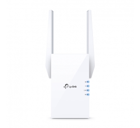 TP-LINK | Extender | RE505X | 802.11ax | 2.4GHz/5GHz | 300+1200 Mbit/s | 10/100/1000 Mbit/s | Ethernet LAN (RJ-45) ports 1 | MU-MiMO No | no PoE | Antenna type 2xExternal