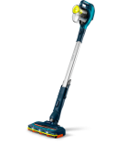 Philips SpeedPro Cordless Stick vacuum cleaner FC6727/01 180° suction nozzle 21.6V, up to 40 min 2-in-1: vacuum & handheld Mini turbo brush