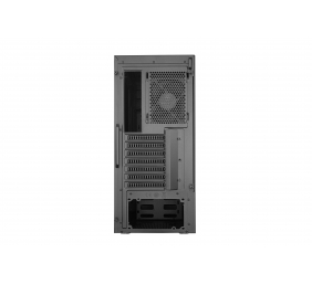 Cooler Master | Silencio S600 with steel side panel | Black | Mini ITX, Micro ATX, ATX | Power supply included No