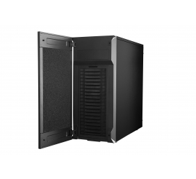 Cooler Master | Silencio S600 with steel side panel | Black | Mini ITX, Micro ATX, ATX | Power supply included No