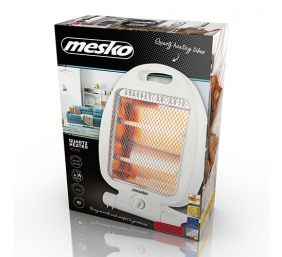 Mesko Heater MS 7710 Halogen Heater 800 W Number of power levels 2 White