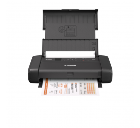 Canon PIXMA TR150 (With Removable Battery) | Colour | Inkjet | Portable Printer | Wi-Fi | Maximum ISO A-series paper size A4 | Black