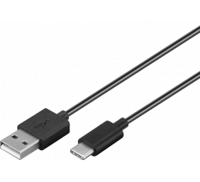 Goobay 59122 USB 2.0 cable (USB-C™ to USB A), black | Goobay | USB-C to USB-A