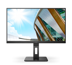 AOC | Monitor | U27P2 | 27 " | IPS | UHD | 16:9 | 60 Hz | 4 ms | 3840 x 2160 | 350 cd/m² | Headphone out (3.5mm) | Black | Warranty 36 month(s)