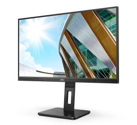 AOC | Monitor | U27P2 | 27 " | IPS | UHD | 16:9 | 60 Hz | 4 ms | 3840 x 2160 | 350 cd/m² | Headphone out (3.5mm) | Black | Warranty 36 month(s)