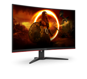 AOC | Curved Gaming Monitor | C32G2ZE | 31.5 " | VA | FHD | 16:9 | 240 Hz | 1 ms | 1920 x 1080 | 300 cd/m² | Headphone out (3.5mm) | HDMI ports quantity 2 | Black | Warranty 36 month(s)