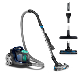 Philips | Vacuum cleaner | PowerPro Active FC9556/09 | Bagless | Power 900 W | Dust capacity 1.5 L | Blue