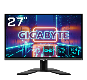 Gigabyte | Gaming Monitor | G27Q-EK | 27 " | IPS | QHD | 144 Hz | 1 ms | 2‎560 x 1440 pixels | 350 cd/m² | HDMI ports quantity 2 | Black