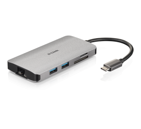 D-Link | 8-in-1 USB-C Hub with HDMI/Ethernet/Card Reader/Power Delivery | DUB-M810 | USB hub | USB Type-C