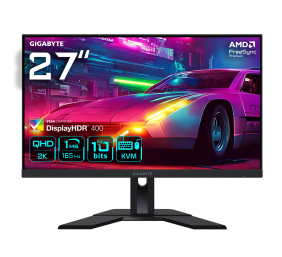 Gigabyte | Gaming Monitor | M27Q-EK | 27 " | IPS | QHD | 170 Hz | 0.5 ms | 2‎‎560 x 1440 pixels | 3‎50 cd/m² | HDMI ports quantity 2 | Black